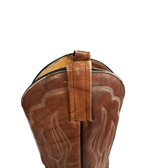 Frye 3849 Men’s Brown Leather Western Boots- sz 10 D main image 6